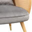 Fauteuil moderne avec accoudoirs Rat Rat