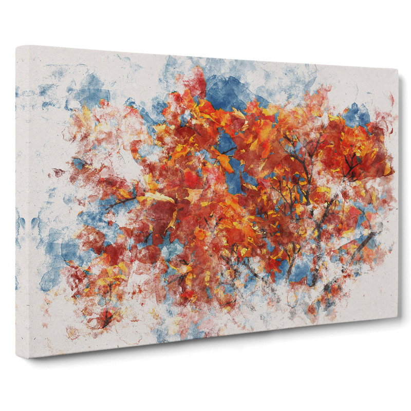 Maple Tree Vol.3 - Wrapped Canvas Painting, 35cm H x 50cm W x 3cm D