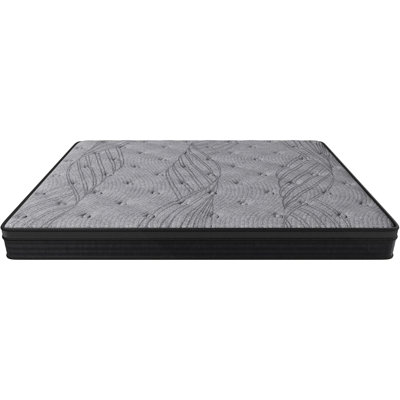 12 Inch Soft-Medium Firm Mattress with Pocket Coils, 560 Individually Wrapped Coils for Targeted Body Support, Minimized Motion Transfer, Mattress in a Box
