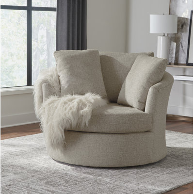Fauteuil demi-tonneau pivotant de 49 po Ventura