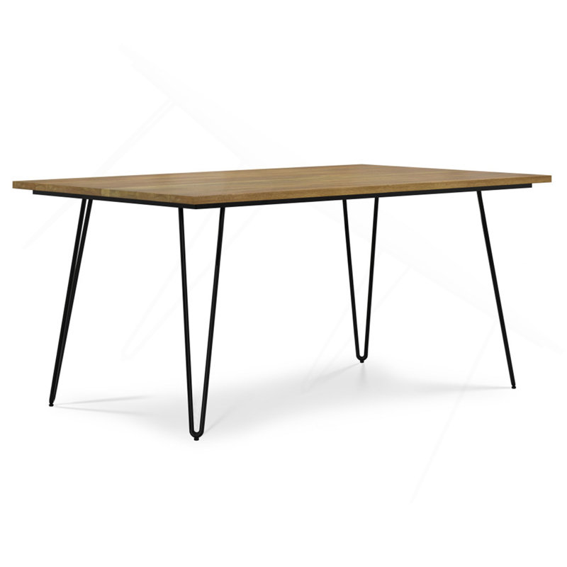 Hunter Dining Table In Light Brown