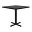 Pine Metal Base Dining Table-55808915
