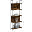 Scheld 166.5cm H x 60.5cm W Metal Standard Bookcase-1312538268