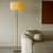 Rowan 66 in. Mid-Century Modern LED Energy Efficient Floor Lamp with Drum Shade