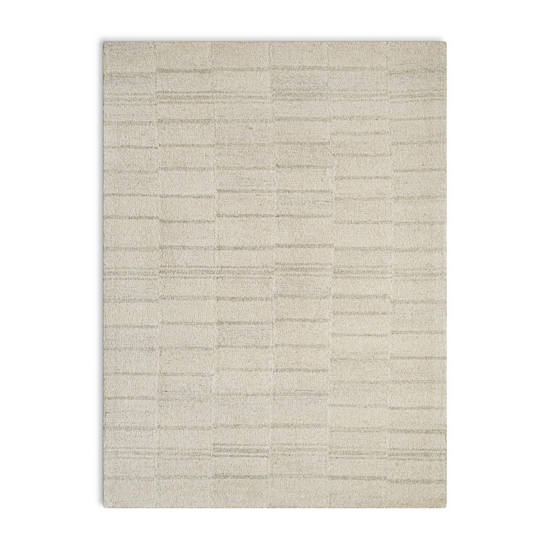 Demie Wool Striped Indoor Rug, Rectangle 8'10" x 12'