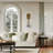Dimmable Brass Teardrop Wall Sconce-1926187620