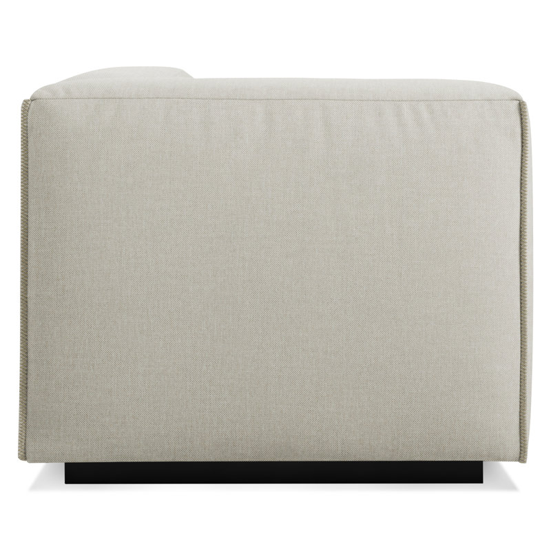 Cleon Chaise Lounge, Maharam Mode/Clavicle 100% Polyester, Left Hand Facing