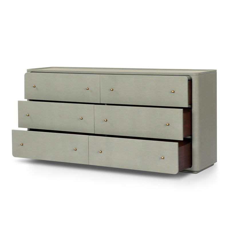 Paula 6 - Drawer Dresser, Laurel Sage