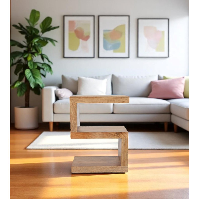 Beatrix Solid Wood End Table