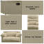 Fauteuil inclinable en microfibre Arcadia-130466469