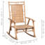 Bayou Breeze Rocking Chair With Cushion Bamboo-1512097414