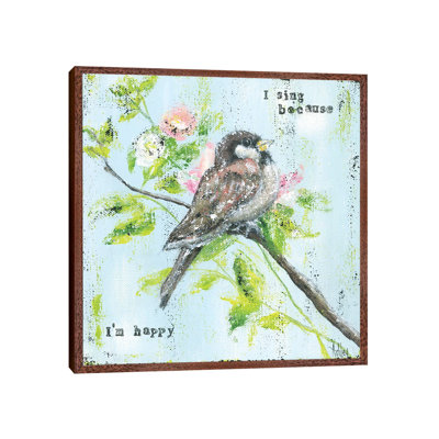 Eye On Sparrow by Ashley Bradley - Print on Canvas