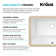 KRAUS Elavo. Rectangular Porcelain Ceramic Undermount Bathroom Sink In White With Overflow Drain, KCU-242