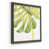 Toile avec cadre gris