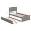 Lit plateforme avec lit gigogne-1033058907