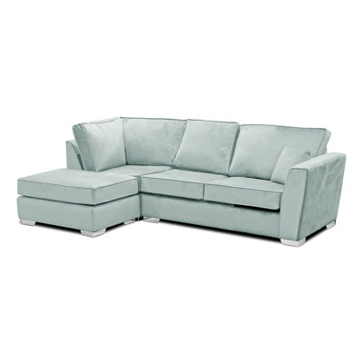 Quade 4 Seater Velvet Corner Sofa 