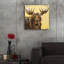 Art mural en verre «A Large Moose» par Carolee Vitaletti-100194280