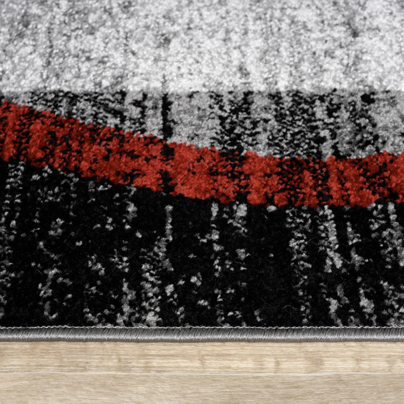 Mcphearson Abstract Indoor Rug, Rectangle 2'8" x 4'11"