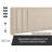 DeCoro Chicago Modern Tufted Upholstered Platform Bed-235688530-237924051