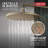 Delta Brushed Gold Rain Shower Head, 10 Inch Metal Large Shower Head Rainfall, Overhead Rain Showerhead, 1.75 GPM Flow Rate, Lumicoat Champagne Bronze-121679776-121679781