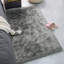 Tapis gris en fausse peau de mouton Buroker-807965422