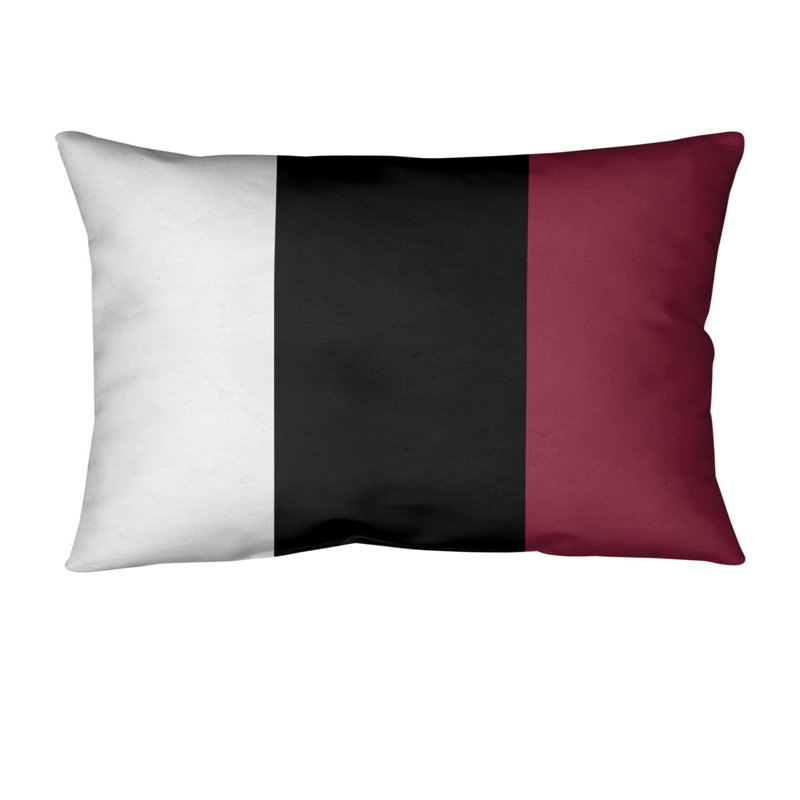 Housse de coussin lombaire Atlanta, Arizona, Camelot / blanc