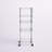 TRINITY EcoStorage Chrome 5-Tier NSF Steel Wire Shelving w/ Baskets & Wheels (18 in. W x 18 in. D)