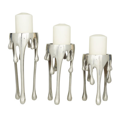Ensemble de chandelles de table 3 pièces Moderna