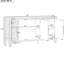 Armoire de rangement en placage de pin gris Ustyle