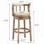Tabourets de bar en bois