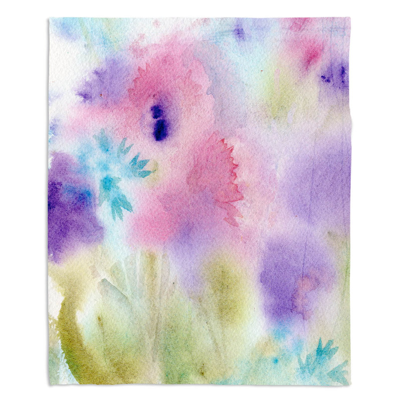  Jeté Mauve Whisp, l 51 po x L 60 po