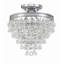 Calypso 3 Light Semi Flush Mount