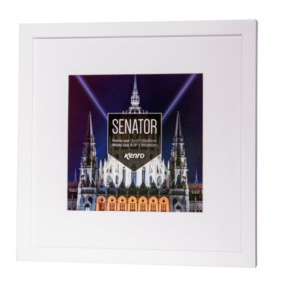 Senator Solid Wood Picture Frame with Mat