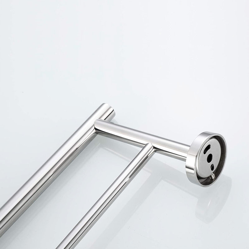 Wall Mounted 5 Piece Bathroom Towel Rack - Aluminium Modern Design For Kitchen, Bedroom , Easy Install Mounting Bathroom, , Setup