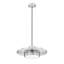 Luminaire suspendu nickel brossé 1 lumière Ludo-123223205