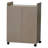 Armintha 24" Kitchen Cabinet Rolling Cart on Wheels, Microwave Shelf Stand with One Drawer, Two Doors for Kitchen, Dining Room-271837231