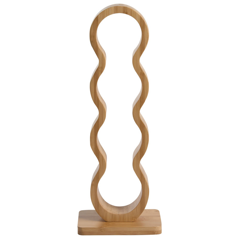 Wine Rack CERISE Bamboo Light Brown