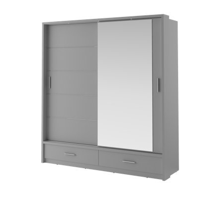 Tengan 2 Door Manufactured Wood Wardrobe