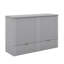 Lit escamotable double avec tiroir et port USB-121087744