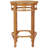 Round Teak Solid Wood Outdoor Bar Table ,-2056509516