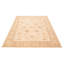 Tapis crème noué à la main unique 7 pi 10 po x 10 pi 1 po Chobi