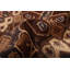 Tapis brun Teimani 3 pi 10 po x 6 pi 10 po