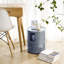 2-layer round storage cabinet with handles