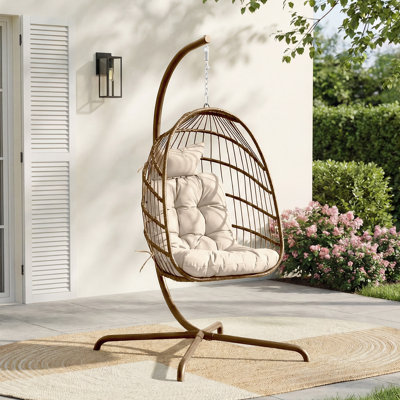 Fauteuil hamac suspendu pour 1 personne avec support Cruster