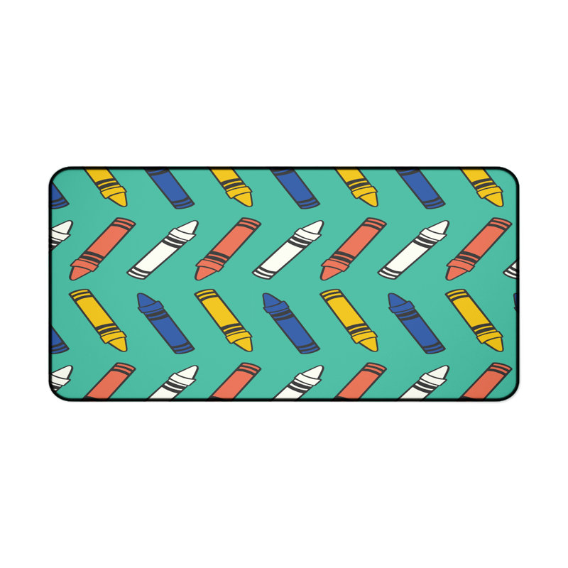 Polyester Desk Pad, 14.4x12.1