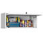 Armoire de rangement en acier pour garage (H 14 po x l 32 po x P 13 po) avec portes verrouillables-1877215378