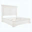 Ensemble de chambre à coucher avec lit très grand 5 pièces Vintage White-130205117-130205120