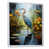 White Floater Framed