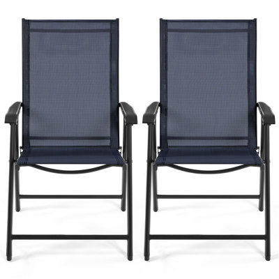 Folding Patio Dining Armchair