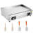 High-Power Electric Griddle for Home & Restaurant – 30" Stainless Steel Flat Top Grill, 1600W/3000W, Adjustable Temp 122°F-572°F, Nonstick Teppanyaki Plate-125047536